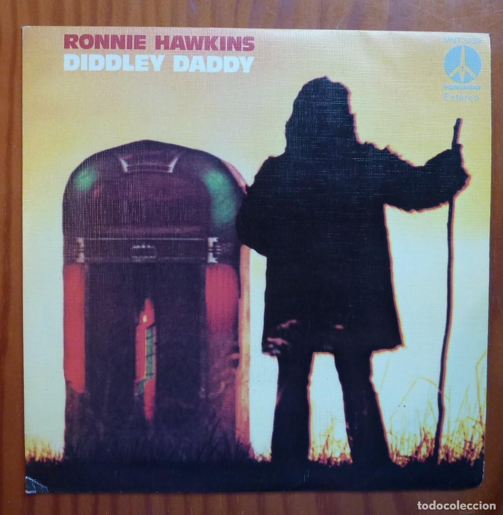 Discos de vinilo: RONNIE HAWKINS / DIDDLEY DADDY / 1975 / SINGLE - Foto 1