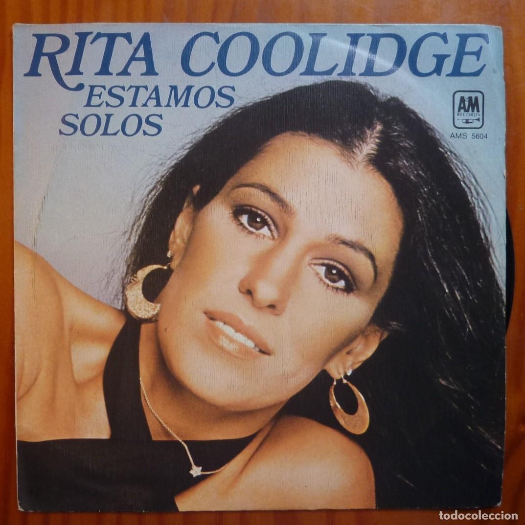 Discos de vinilo: RITA COOLIDGE / ESTAMOS SOLOS/ 1978 / SINGLE - Foto 1