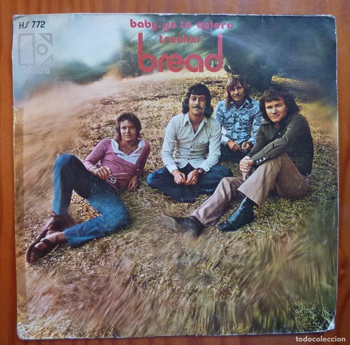 Discos de vinilo: BREAD / BABY YO TE QUIERO / 1971 / SINGLE - Foto 1