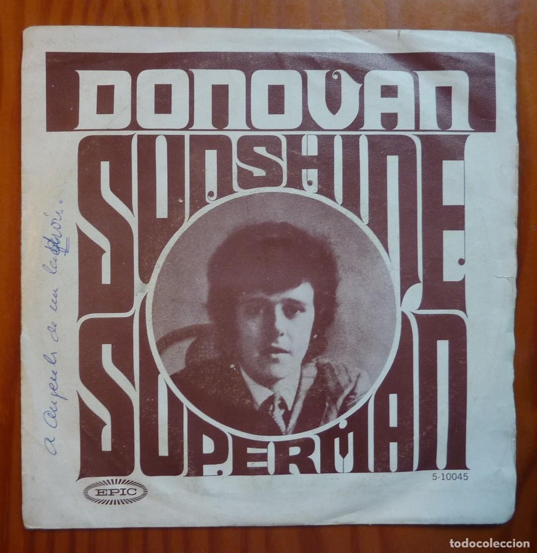 Discos de vinilo: DONOVAN / SUNSHINE SUPERMAN / 1966 / SINGLE - Foto 1