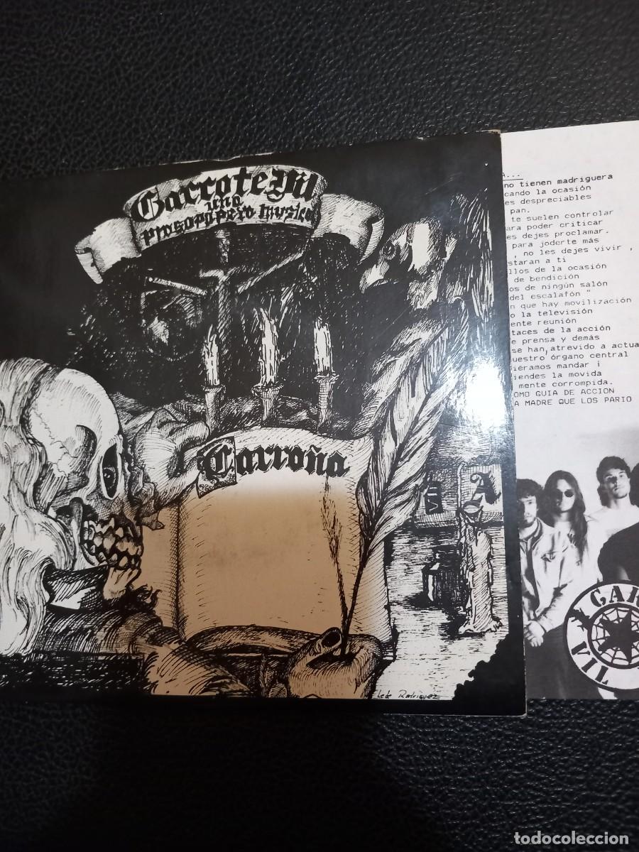Discos de vinilo: Garrote Vil &lrm;&ndash; Carro&ntilde;a - ep 7 pulgadas - Foto 1