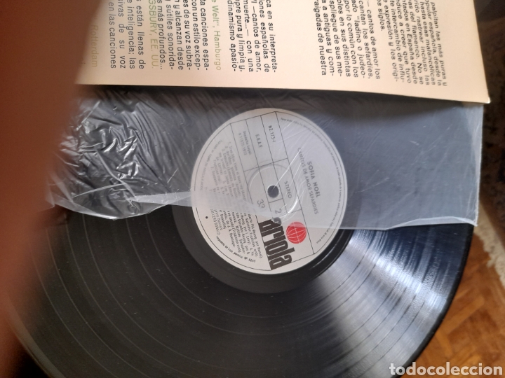 Discos de vinilo: Cantos de amor Sefard&iacute;es, Sof&iacute;a Noel de 1973 - Foto 6