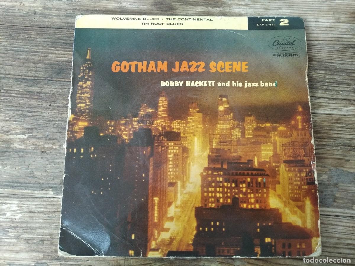 Discos de vinilo: BOBBY HACKETT - Wolverine Blues + 3 ***** RARO EP ESPA&Ntilde;OL - Foto 1