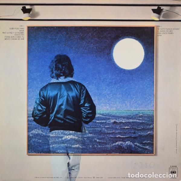 Discos de vinilo: VICTOR MANUEL - &rdquo;LUNA&rdquo; - LP 1980 - - Foto 2