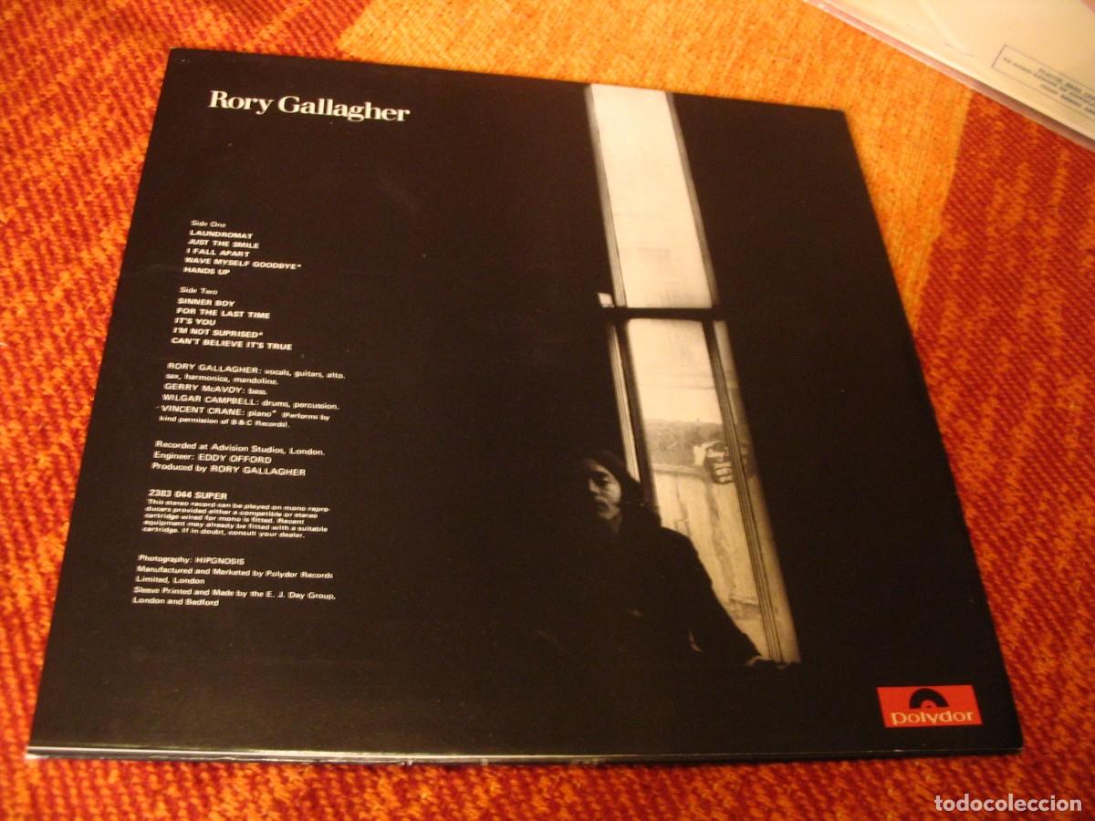 Discos de vinilo: RORY GALLAGHER LP SAME POLYDOR ORIGINAL UK 1971 - Foto 6