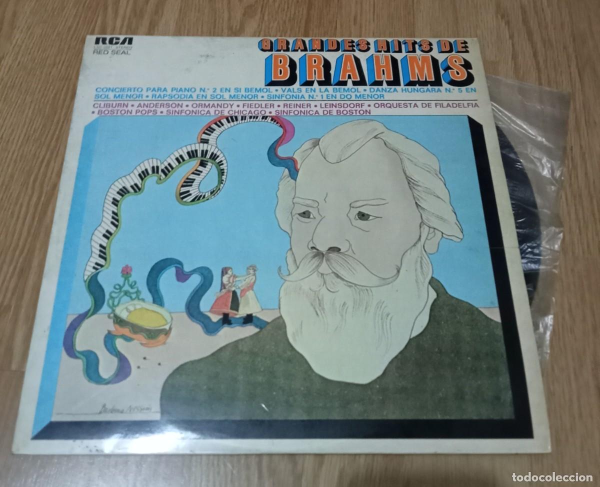 Discos de vinilo: Lp grandes hits Brahms - Foto 1