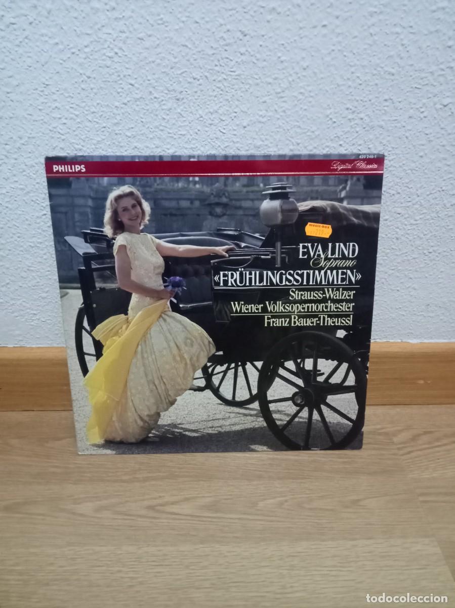 Discos de vinilo: Lp Eva Lind soprano Fruhlingsstimmen - Foto 1