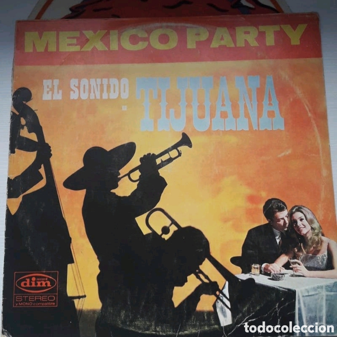 Disques de vinyle: Lp Los Tijuanos Mariachis. Mexico Party. El sonido Tijuana