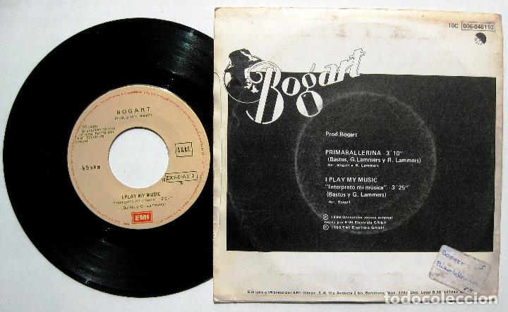 Discos de vinilo: Bogart - Primaballerina - Single EMI 1980 BPY - Foto 2