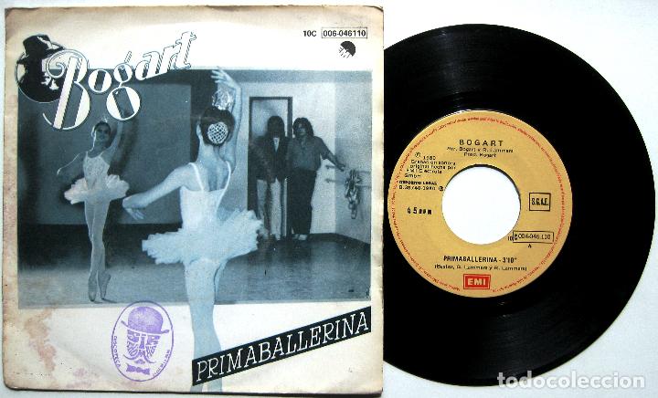 Discos de vinilo: Bogart - Primaballerina - Single EMI 1980 BPY - Foto 1