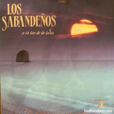 Discos de vinilo: LOS SABANDEÑOS - A LA LUZ DE LA LUNA / DOBLE LP DE 1990 RF-14812. Lote 376145049