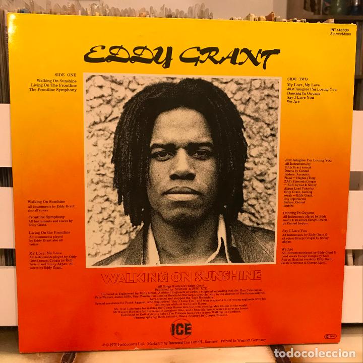 Discos de vinilo: Eddy Grant. Walking on Sunshine PEDIDO M&Iacute;NIMO 5&euro; - Foto 2