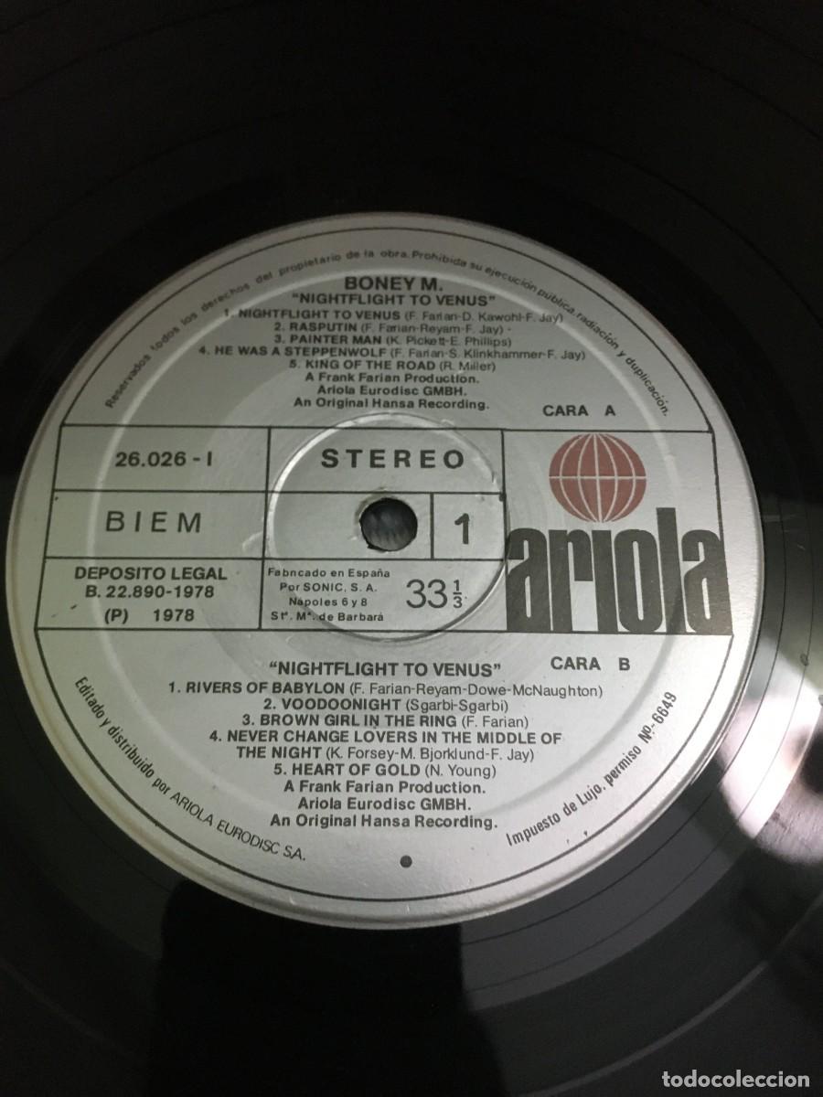 Discos de vinilo: Boney M. &lrm;&ndash; Nightflight To Venus - Foto 4