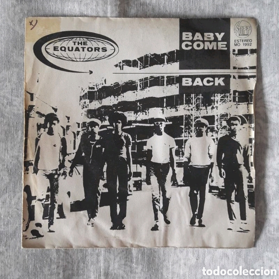 Discos de vinilo: Single The Equators. Baby Come Back - Foto 1