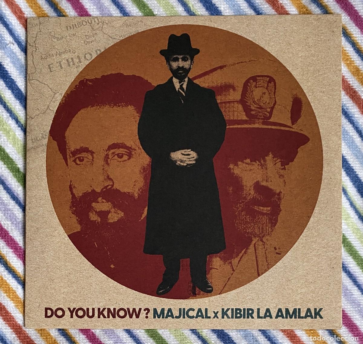 Discos de vinilo: MAJICAL & KIBIR LA AMLAK - DO YOU KNOW? 7 SINGLE - REGGAE DUB - Foto 1