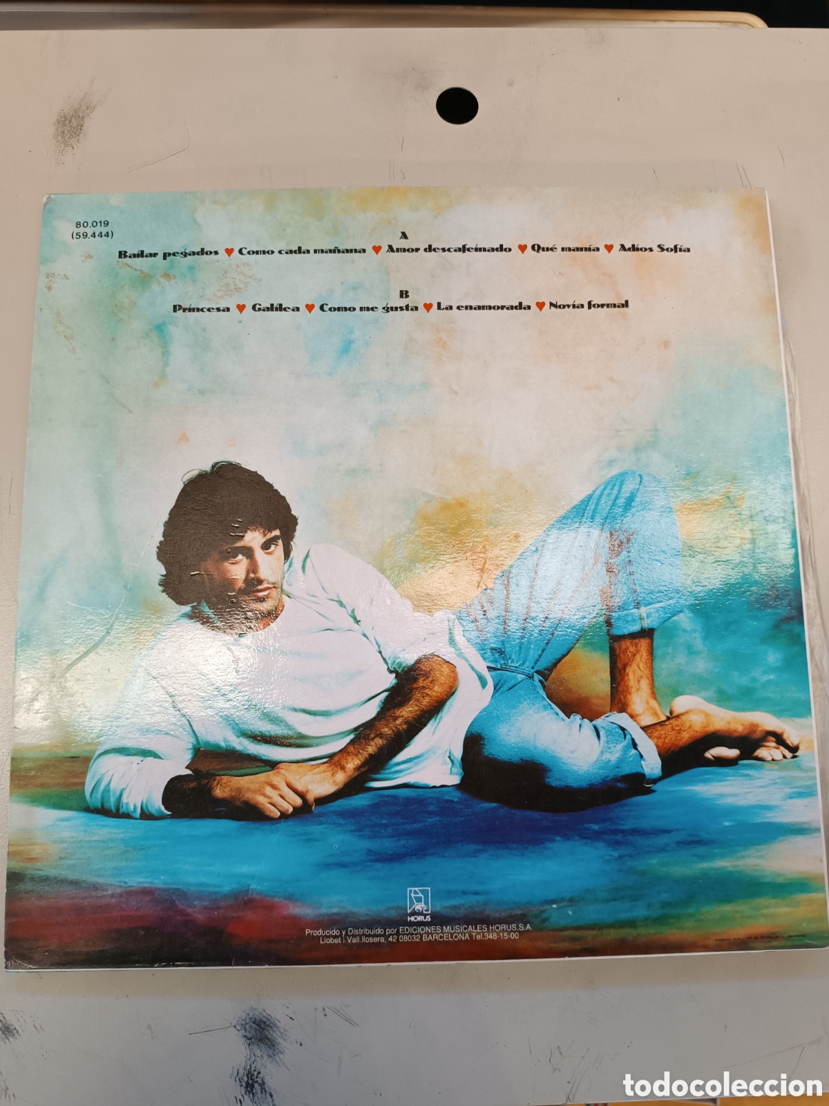 Discos de vinilo: VINILO SERGIO DALMA SINTI&Eacute;NDONOS LA PIEL - Foto 2