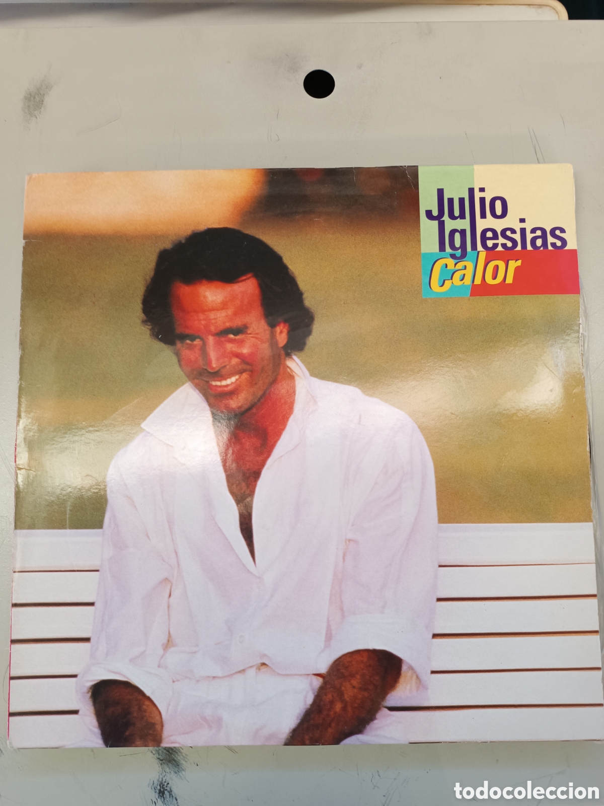 Discos de vinilo: VINILO JULIO IGLESIAS CALOR - Foto 1