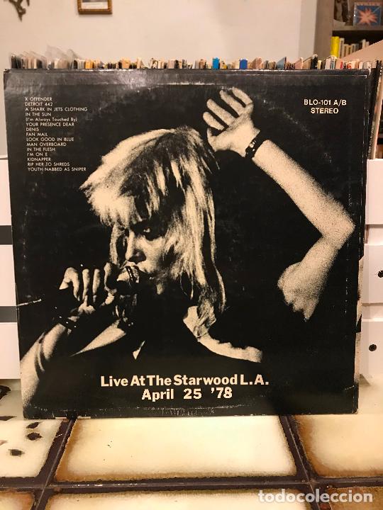 Discos de vinilo: Blondie... Live! US 1978 - Foto 2