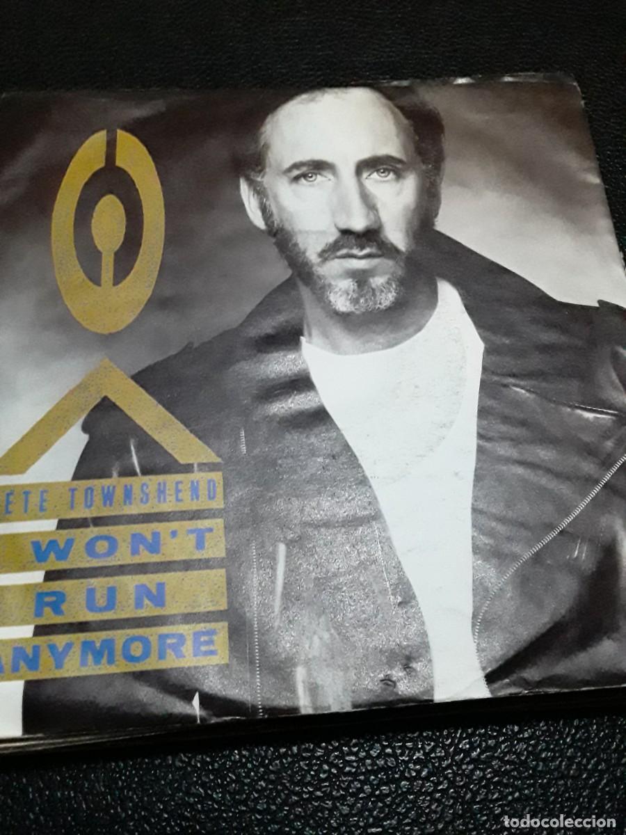 Discos de vinilo: pete townsend - i wont run anymore - simple - Foto 1