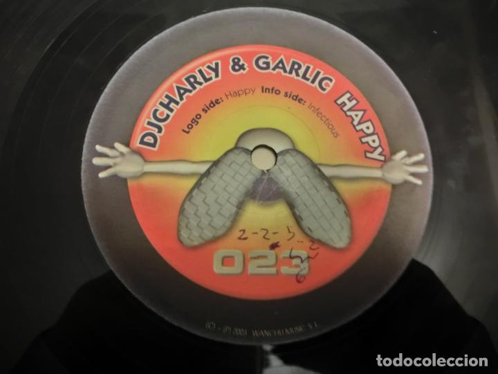Discos de vinilo: DJ Charly & Garlic &ndash; Happy - Foto 3