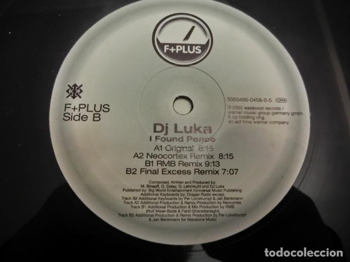 Discos de vinilo: DJ Luka &ndash; I Found Peace - Foto 3