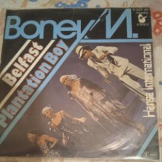 Discos de vinilo: BONEY M. BELFAST. SINGLE.. Lote 376279819