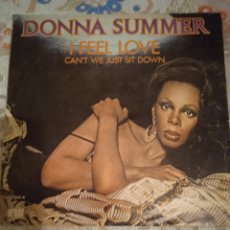 Discos de vinilo: DONNA SUMMER. I FEEL LOVE. SINGLE.. Lote 376281214