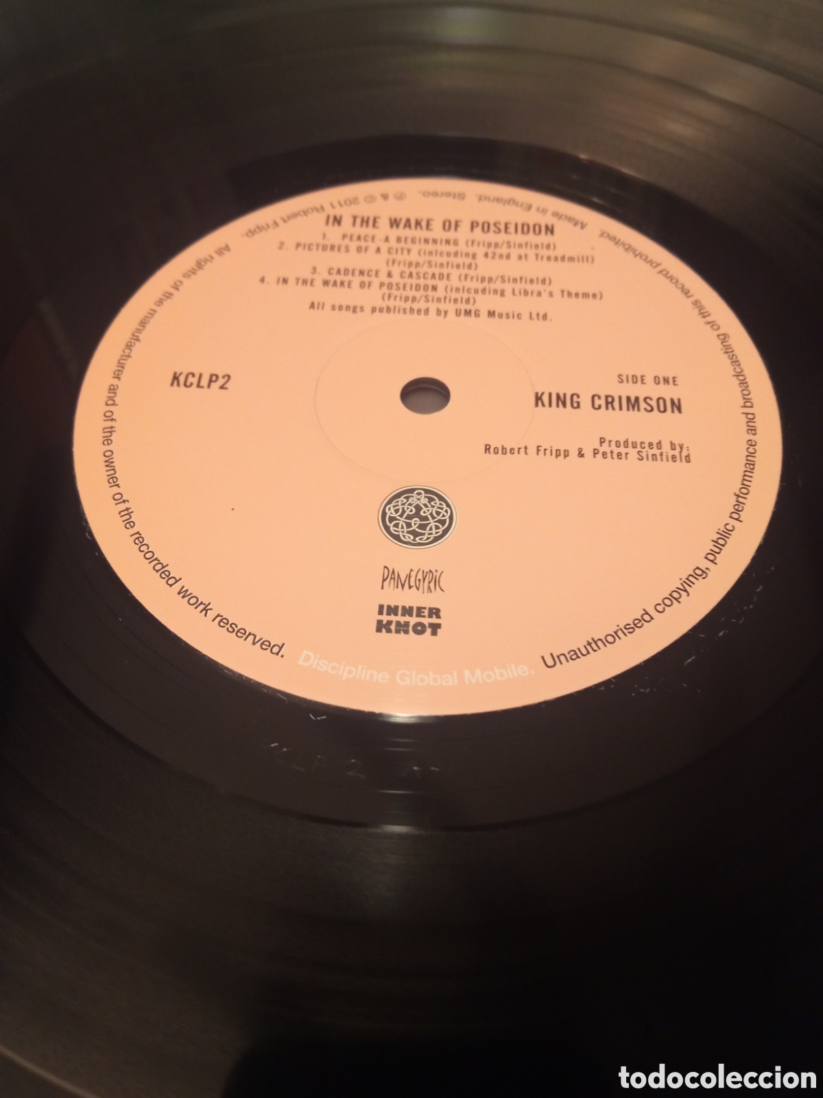 Discos de vinilo: King Crimson - In The Wake on Poseid&oacute;n - Foto 4