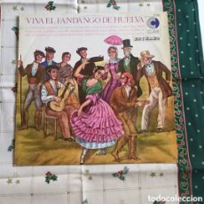 Discos de vinilo: LP VIVA EL FANDANGO DE HUELVA. Lote 376327879