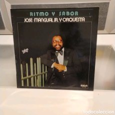 Discos de vinilo: LP JOSÉ MANGUAL JR Y SU ORQUESTA. RITMO Y SABOR. Lote 376328544