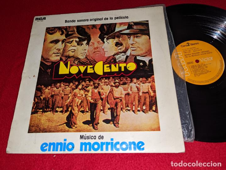Discos de vinilo: NOVECENTO BSO OST Ennio Morricone LP 1978 RCA ESPA&Ntilde;A SPAIN