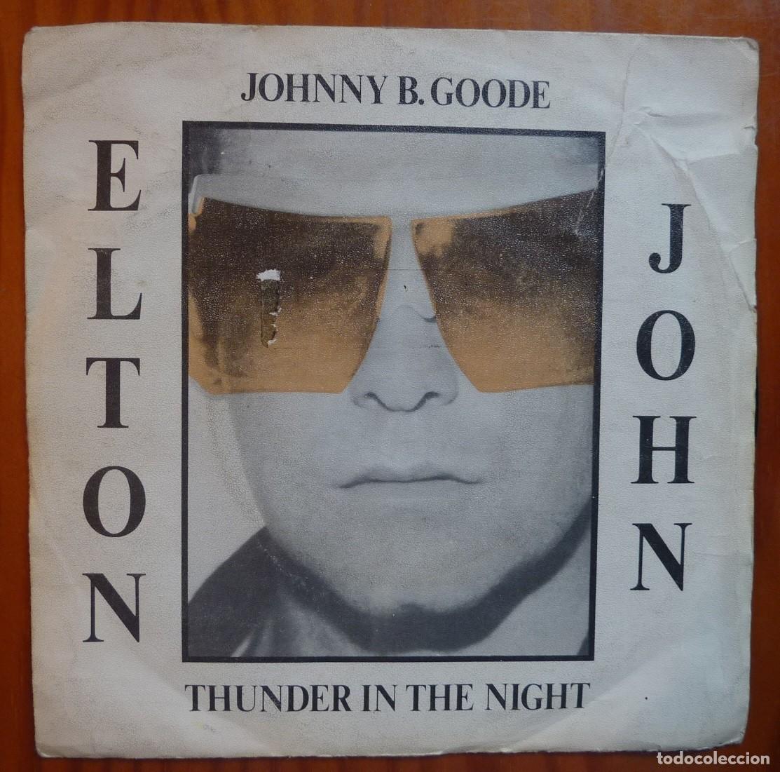 Discos de vinilo: ELTON JOHN / JOHNNY B. GOODE / 1979 / SINGLE - Foto 1