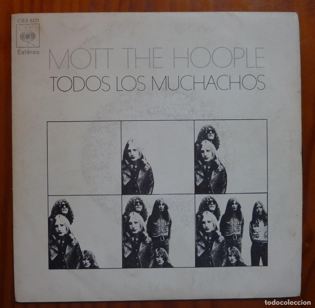Discos de vinilo: MOTT THE HOOPLE / TODOS LOS MUCHACHOS / 1972 / SINGLE - Foto 1