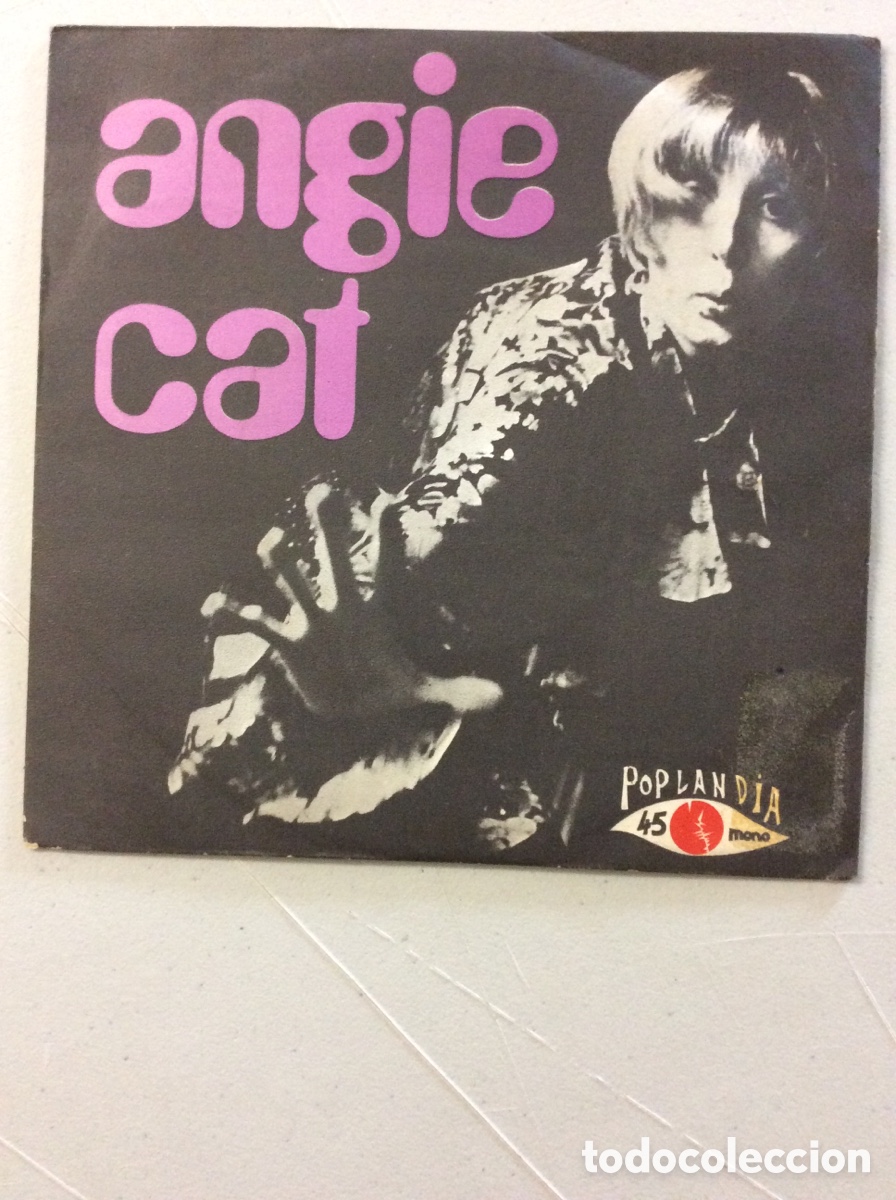 Discos de vinilo: Angie Cat. Quiero volver a so&ntilde;ar. - Foto 1
