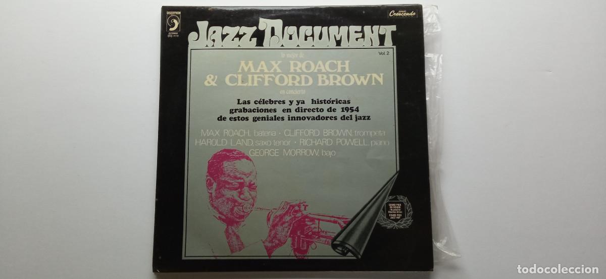 Discos de vinilo: Lote de 3 Vinilos de Jazz. Roach, Hampton.. - Foto 4