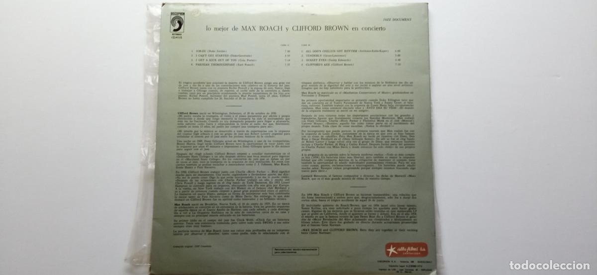 Discos de vinilo: Lote de 3 Vinilos de Jazz. Roach, Hampton.. - Foto 5