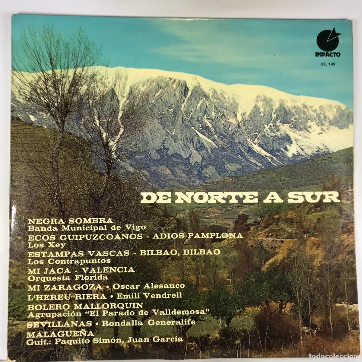 Discos de vinilo: Various &ndash; De Norte A Sur ● Vinyl, LP, Compilation SPAIN 1976 - Foto 1