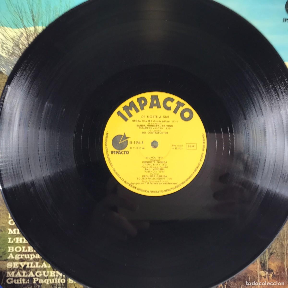 Discos de vinilo: Various &ndash; De Norte A Sur ● Vinyl, LP, Compilation SPAIN 1976 - Foto 3
