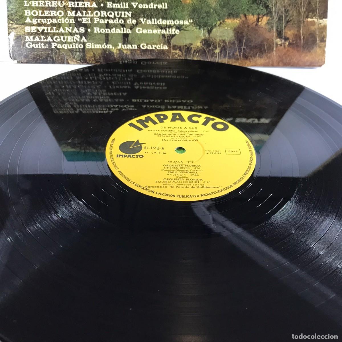 Discos de vinilo: Various &ndash; De Norte A Sur ● Vinyl, LP, Compilation SPAIN 1976 - Foto 5