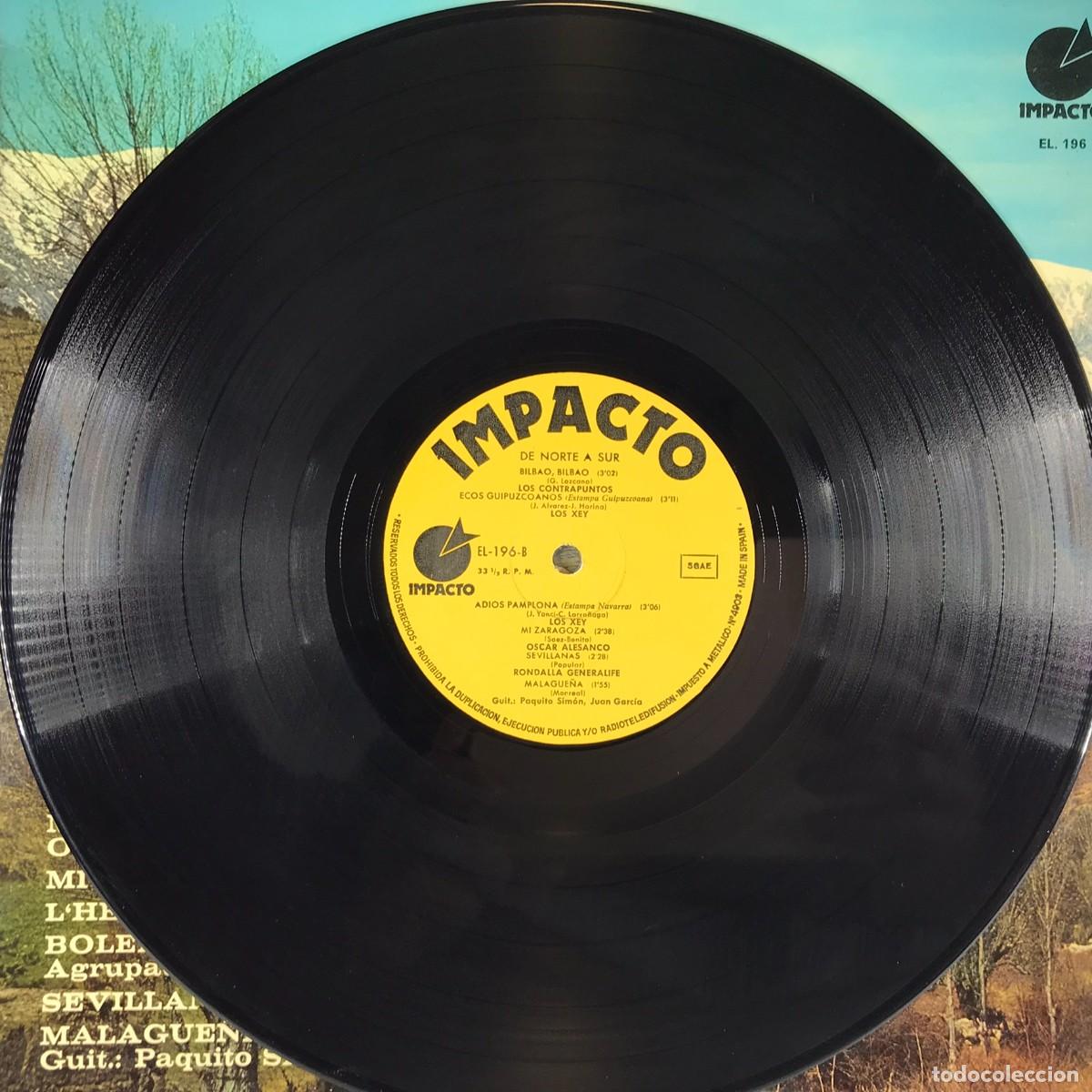 Discos de vinilo: Various &ndash; De Norte A Sur ● Vinyl, LP, Compilation SPAIN 1976 - Foto 15