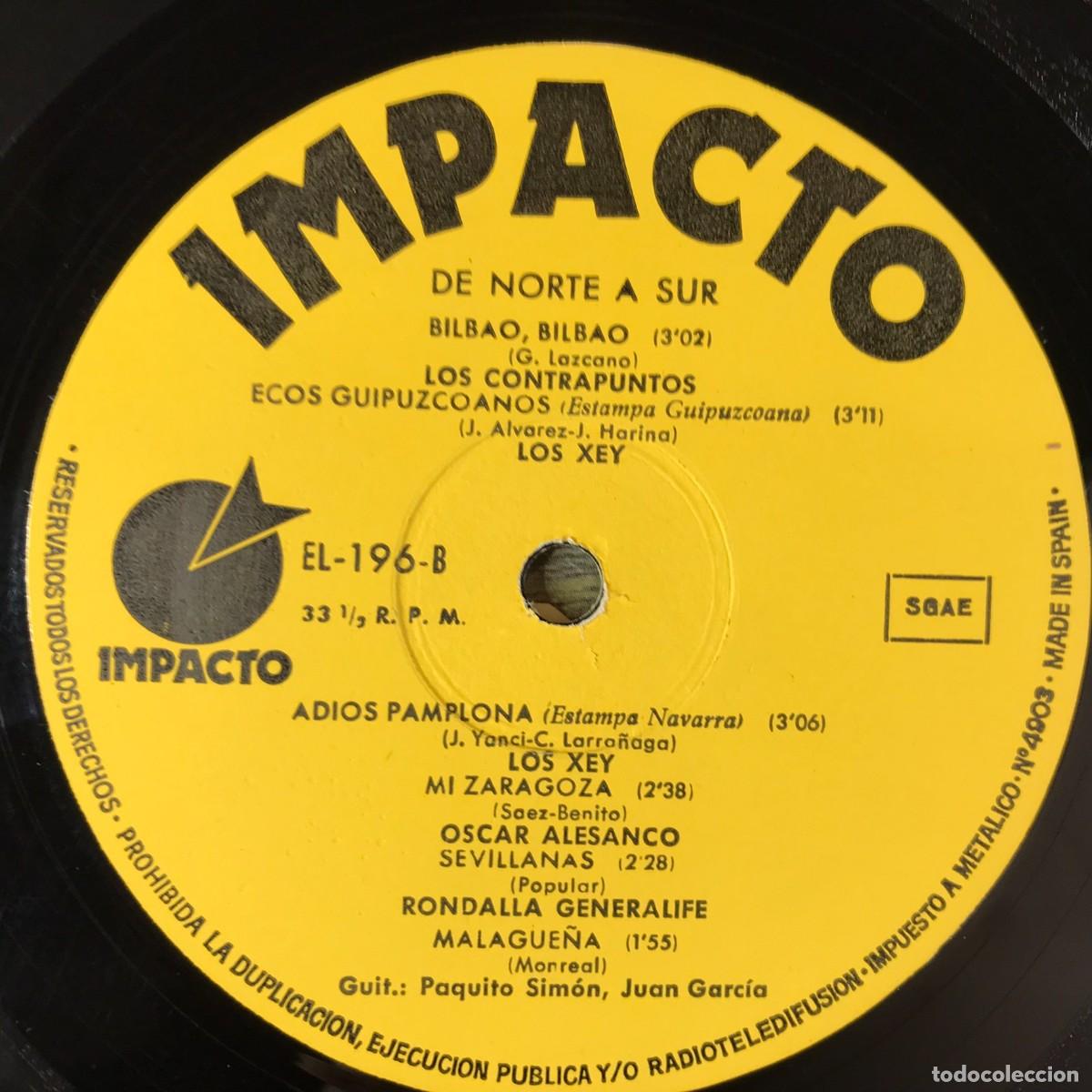 Discos de vinilo: Various &ndash; De Norte A Sur ● Vinyl, LP, Compilation SPAIN 1976 - Foto 16