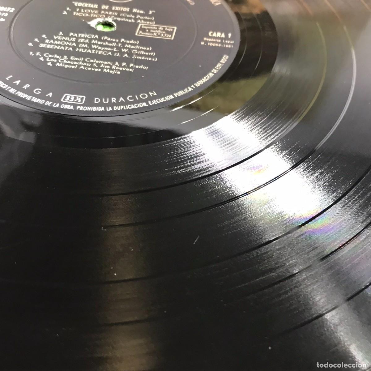 Discos de vinilo: Various ● Cocktail De &Eacute;xitos N&ordm; 3 ● Vinyl, LP, Compilation SPAIN 1961 - Foto 14