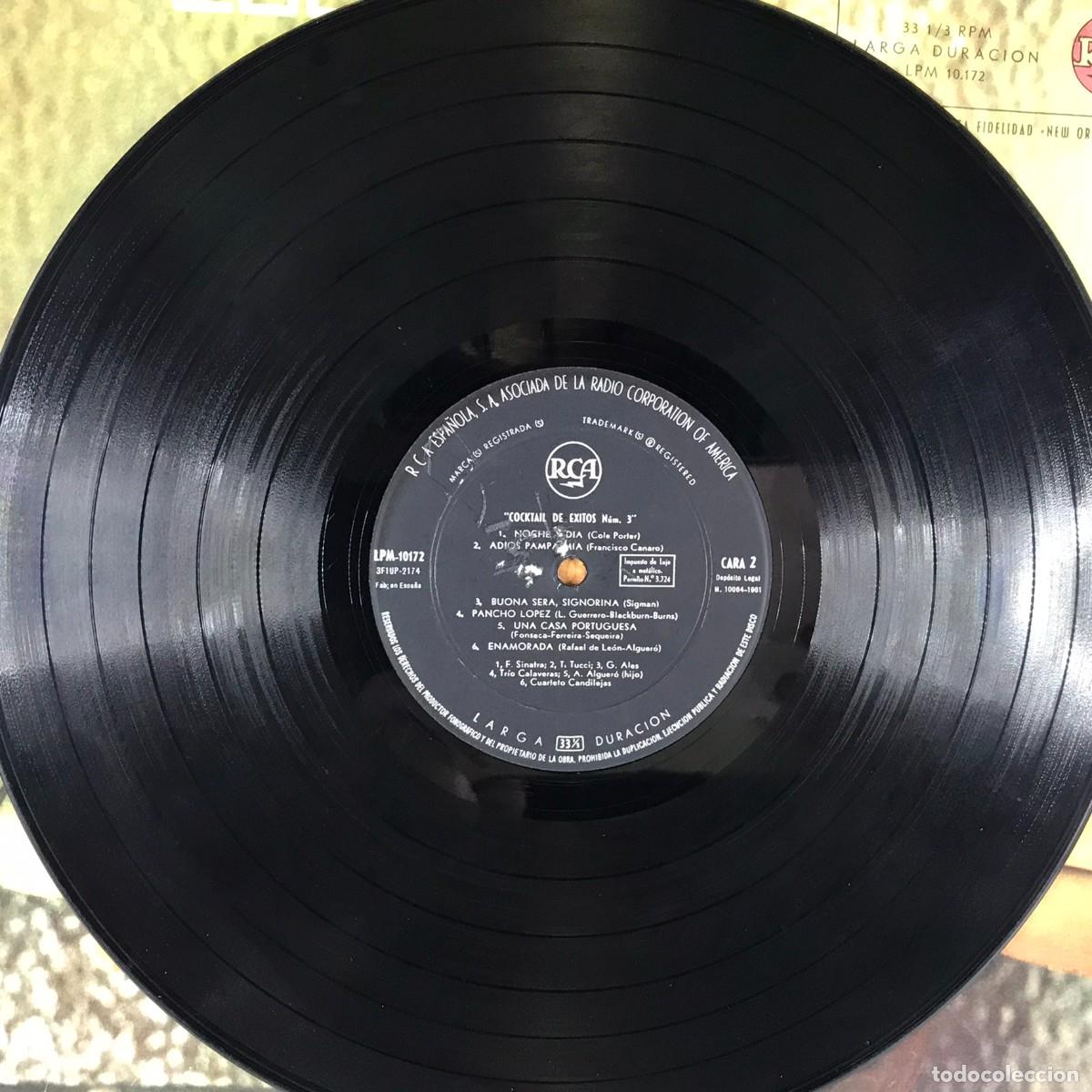 Discos de vinilo: Various ● Cocktail De &Eacute;xitos N&ordm; 3 ● Vinyl, LP, Compilation SPAIN 1961 - Foto 15