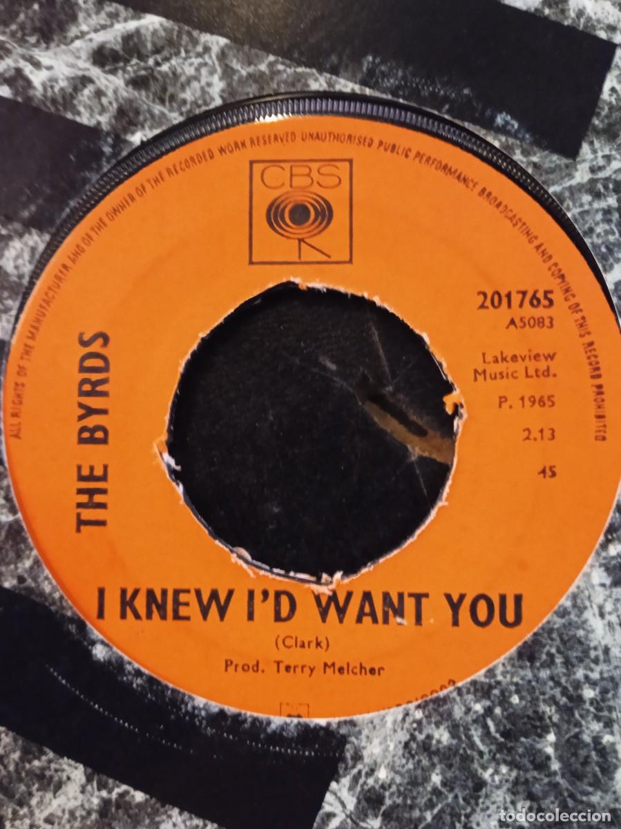 Discos de vinilo: THE BYRDS- MR. TAMBOURINE MAN. SINGLE - Foto 2
