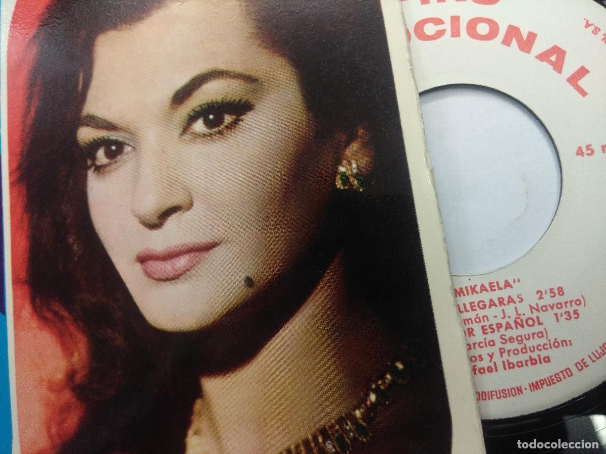 Discos de vinilo: MIKAELA/QUE TE DIGAN DE MI/SINGLE PROMOCIONAL. - Foto 2