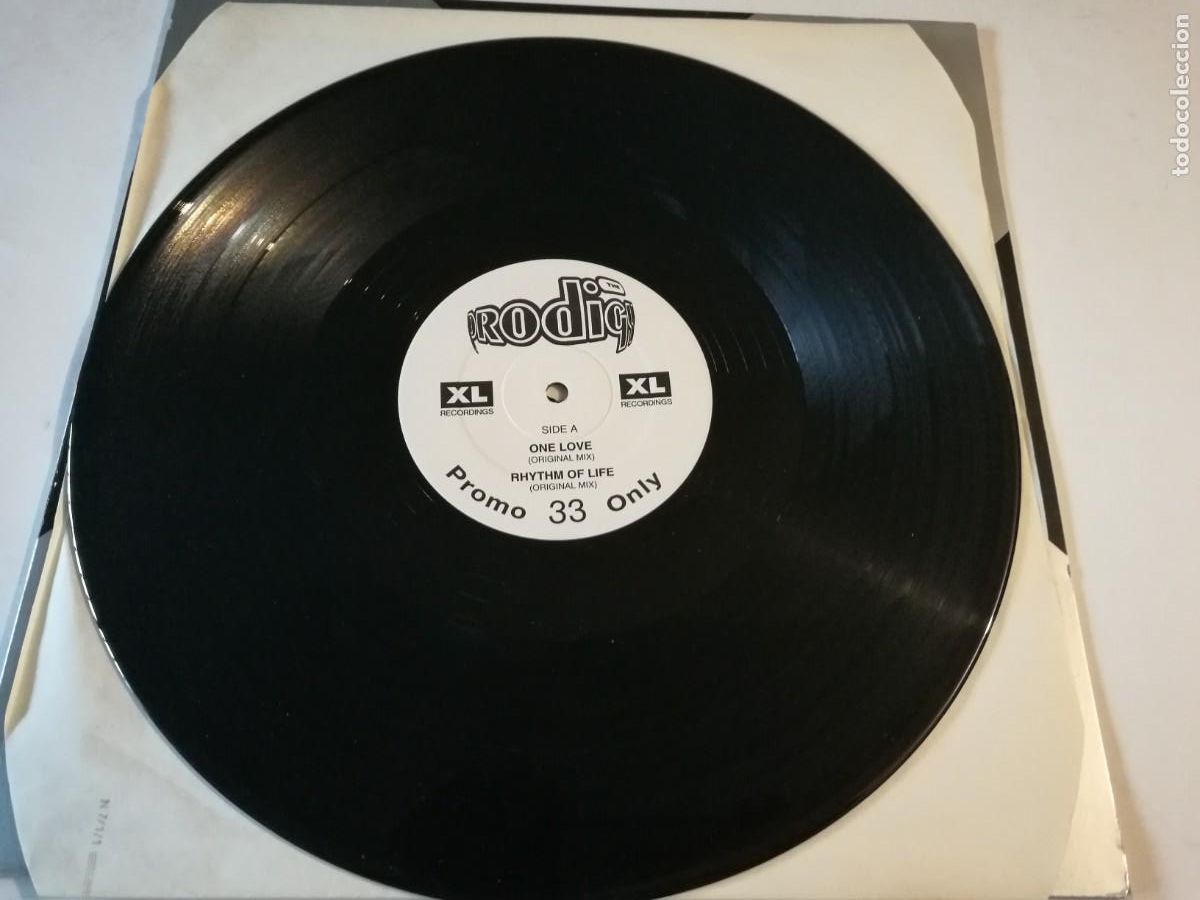 Discos de vinilo: The Prodigy - One Love - 1993 - Foto 5