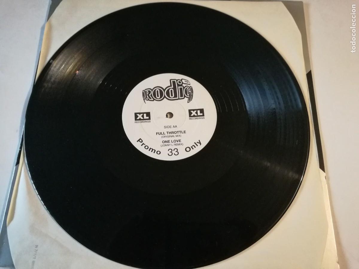 Discos de vinilo: The Prodigy - One Love - 1993 - Foto 6