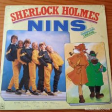 Discos de vinilo: LOS NINS - LP SHERLOCK HOLMES TV.