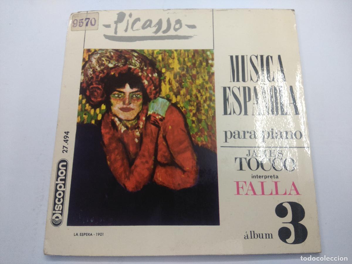 Discos de vinilo: JAMES TOCCO/INTERPRETA A FALLA/SINGLE. - Foto 1