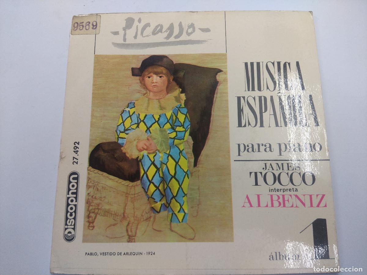 Discos de vinilo: JAMES TOCCO/INTERPRETA ALBENIZ/SINGLE. - Foto 1
